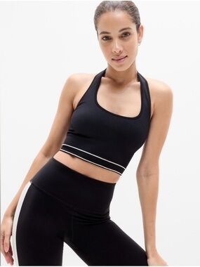 NWT Athleta Recharge Seamless Halter Top